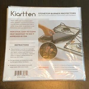 Stovetop burner protectors
